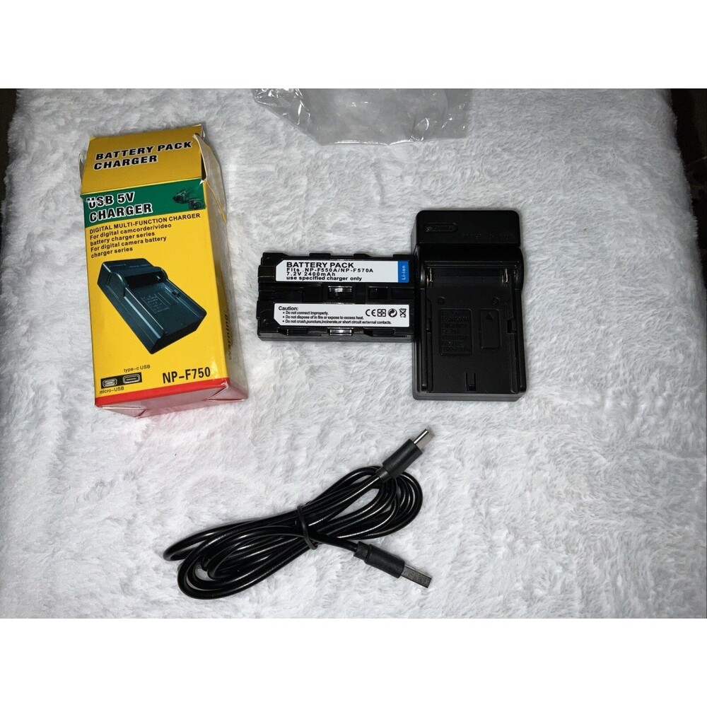 USB Charger for Sony F550,750,960,FM50/70/90 Panasonic VBD1,VBD2 JVC V607U/V617U